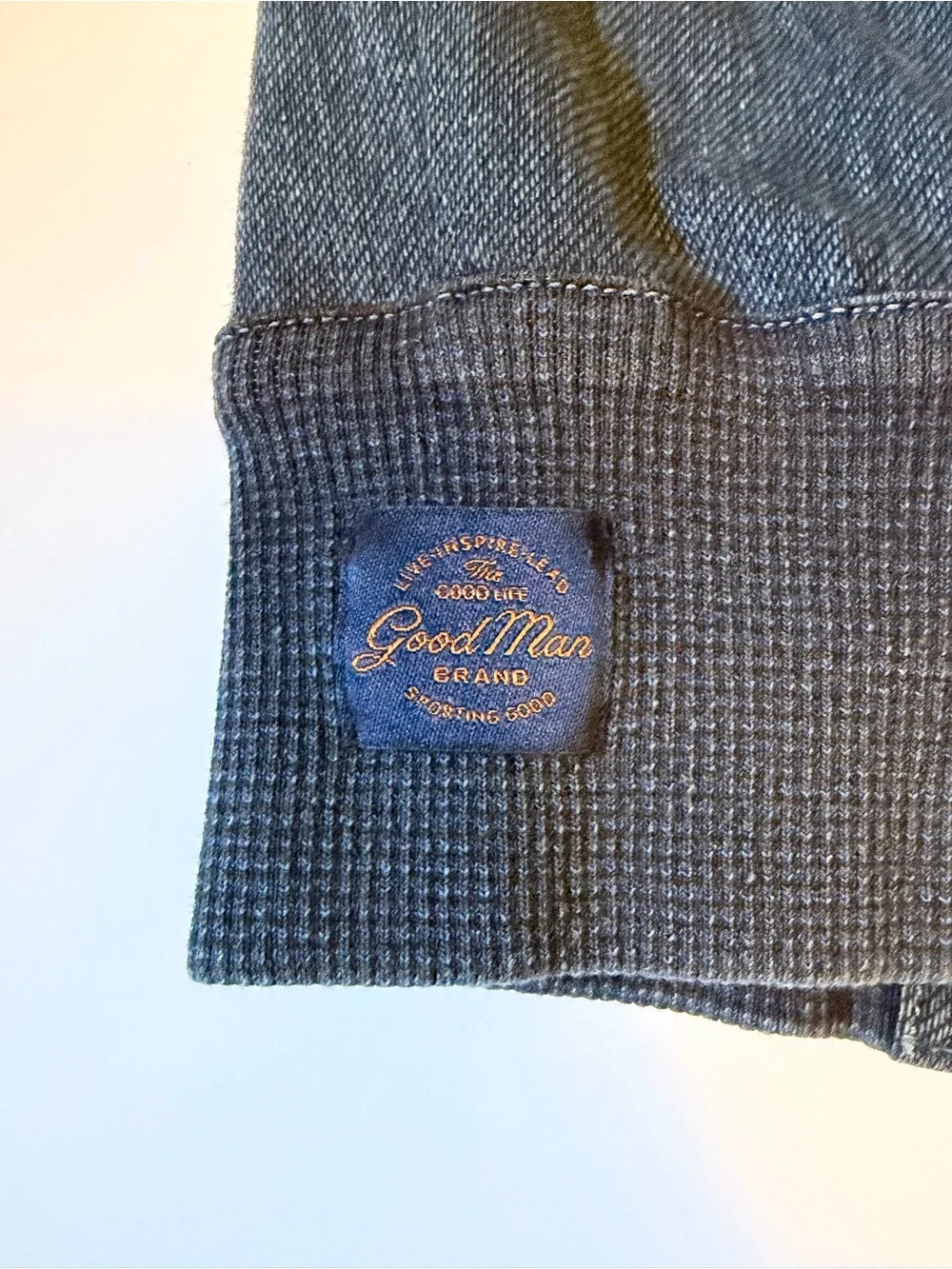 Men's Denim Shirt Jacket - Dark Blue
